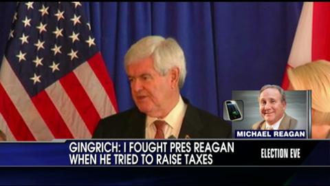 Part Two: Michael Reagan Defends Newt Gingrich After Critics Call His Criticism of Reagan Hypocritical