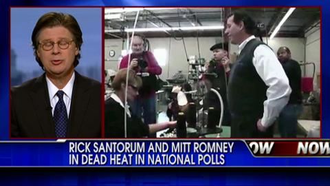 Recent Polls Show Rick Santorum is in Dead Heat with Mitt Romney