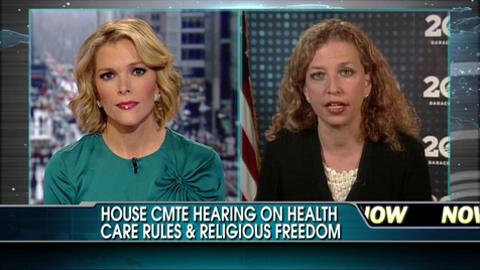 Religious Freedom vs. New Health Care Mandate: DNC Chair Debbie Wasserman Schultz and Catholic League’s Bill Donohue Debate the Contraception Issue