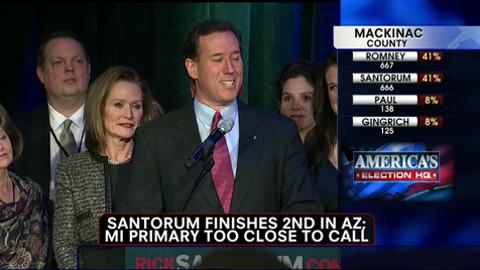 Rick Santorum: 'A Month Ago They Didn’t Know Who We Were, But They Do Now'