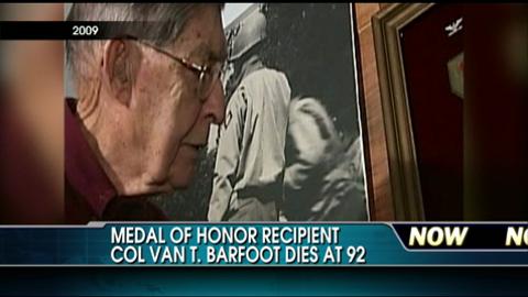 Tale of Epic Courage: Medal of Honor Recipient Col. Van T. Barfoot Dies at 92