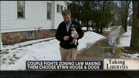 Taking Liberties: Homeowner Forced to Choose Between Pets and House