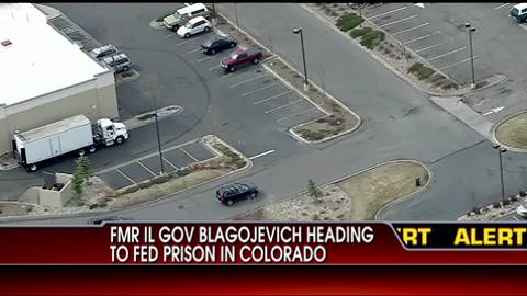 VIDEO: Fmr. Illinois Governor Rod Blagojevich Heads to Federal Prison in Colorado