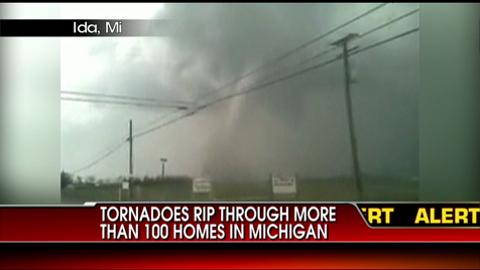 Tornadoes Rip Through Michigan, Destroy or Damage Over 100 Homes