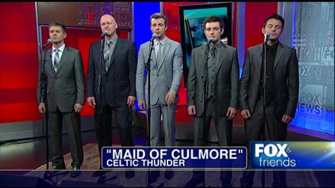 Celtic Thunder Perform In Honor of St. Patrick’s Day on the Set of Fox and Friends