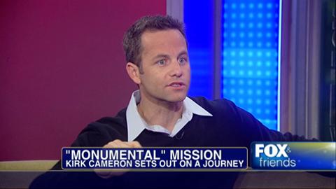 Kirk Cameron on New Movie “Monumental”; Defends Gay Marriage Views