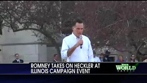 Mitt Romney to Heckler: ‘If You’re Looking For Free Stuff, Vote For the Other Guy’