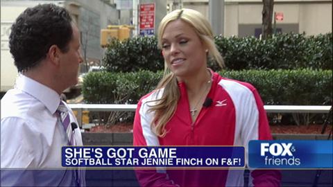 Jennie Finch Teams Up With American Heart Association to Burn 1 Billion Calories By 2020, Shares Her Message to Female Athletes