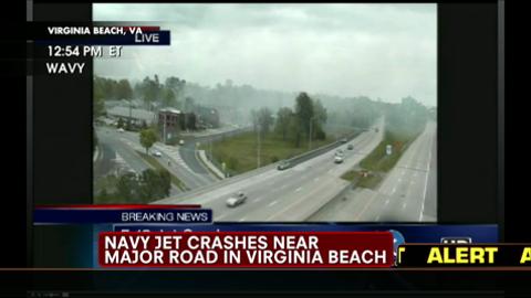 Video, Photos of Navy Jet Crash in Virginia Beach Apartment Complex