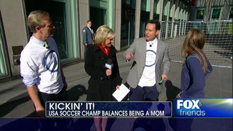 Brian Kilmeade Goes One-on-One With U.S. Women’s Soccer Captain Christie Rampone