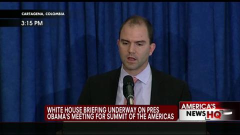 White House Press Secretary Addresses Secret Service Scandal in