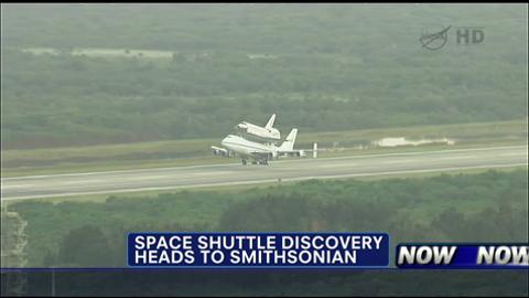VIDEO: Space Shuttle Discovery Takes Its Final Flight