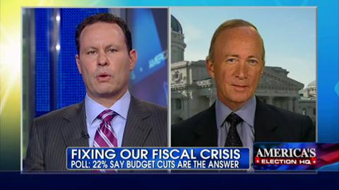 Fox and Friends Exclusive: Indiana Governor Mitch Daniels Endorses Mitt Romney