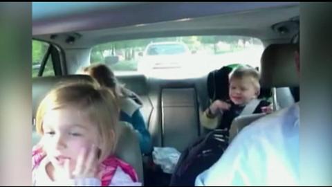 Dad and His 3 Young Kids Jam Out to Queen's Bohemian Rhapsody on the Way to School