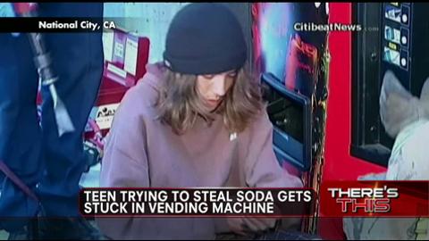 Teen's Attempt at Stealing Goes Afoul After His Arm Gets Stuck in Vending Machine