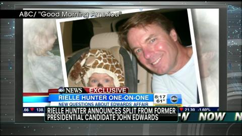 Former Mistress Rielle Hunter Tells 'Good Morning America' That She And John Edwards Are 'No Longer a Couple'