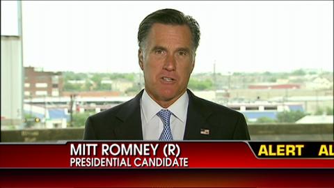 First on Fox: Mitt Romney Reacts to Being Booed at NAACP Event