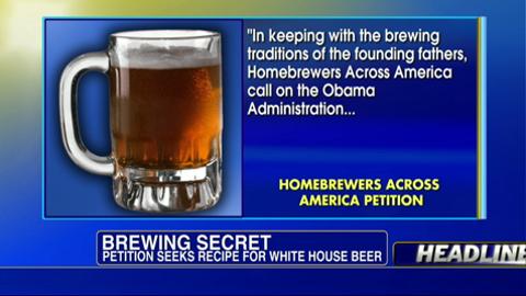 Petition Seeks Recipe for White House Beer