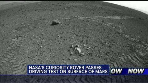 NASA’s ‘Curiosity’ Rover Passes Driving Test on Surface of Mars