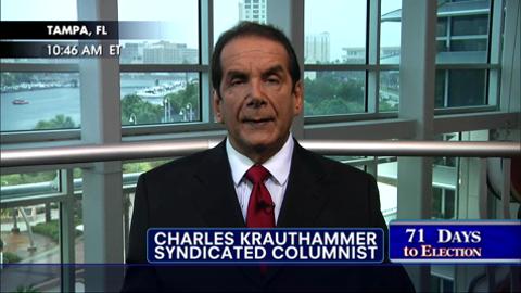 Krauthammer: Mitt and Ann Romney Must Show Empathy in RNC Speeches