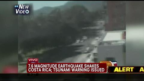 Pacific tsunami warning issued after magnitude 7.6 earthquake strikes Costa Rica
