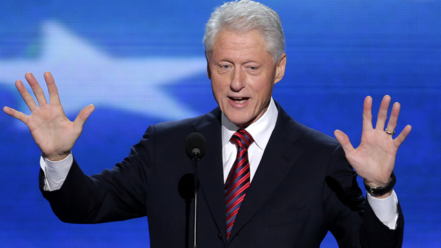 Bill Clinton: We're going to keep President Obama on the job
