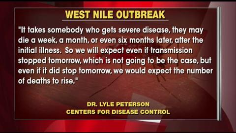 CDC: West Nile Virsus Outbreak Could be the Deadliest in US History