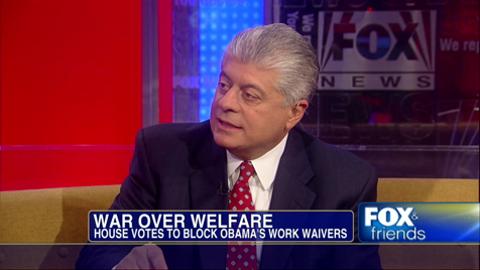 Napolitano and President’s Plan to Waive Welfare Work Requirements: It’s Illegal and Unconstitutional
