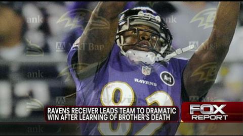 Ravens Receiver Leads Team to Win After Learning of Brother's Untimely Death