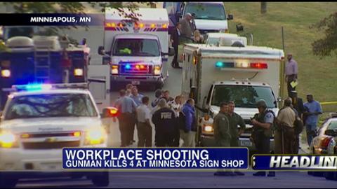 Four Killed in Minnesota Workplace Shooting