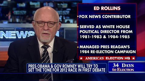 Ed Rollins on First Debate