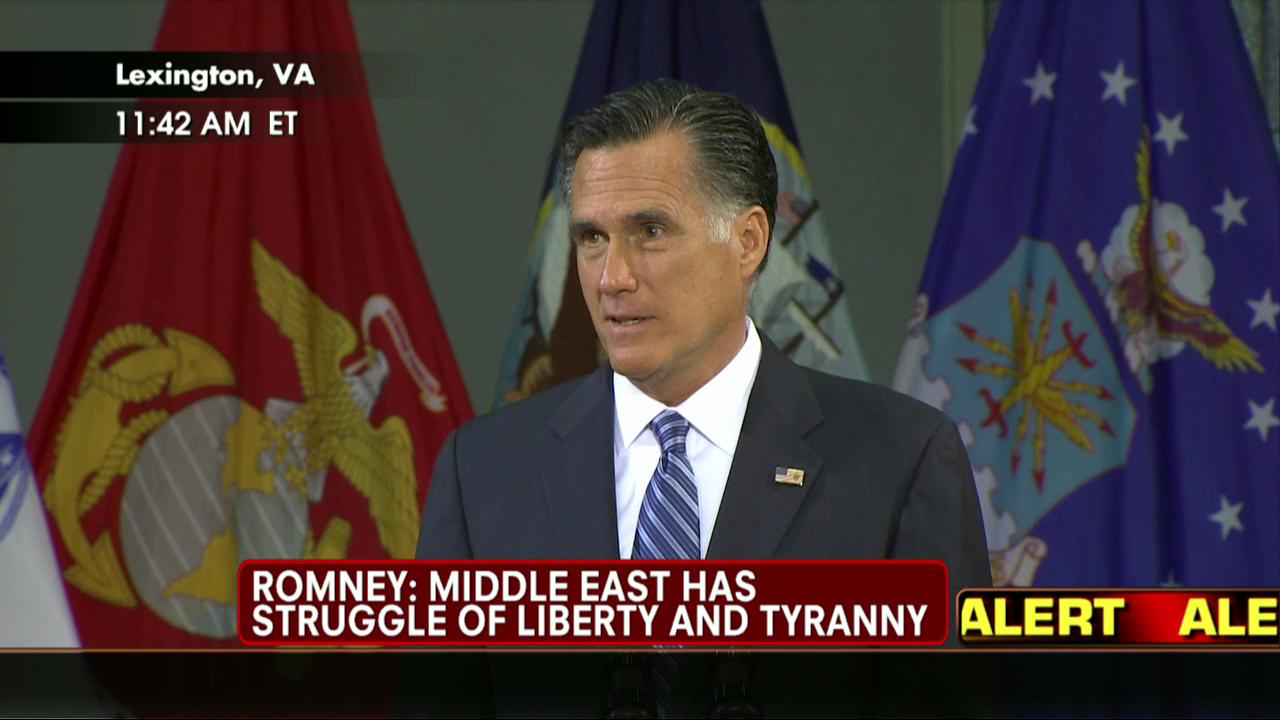 Part Two: Romney Foreign Policy Address