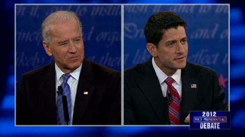 VP Debate Quote: Congressman Ryan -- Sanctions Against Iran Are in Place In Spite of the Obama Administration