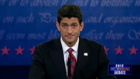 Video: Watch Paul Ryan's Closing Remarks in the Vice Presidential Debate