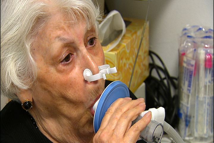 New treatment for COPD helps patient breathe easier