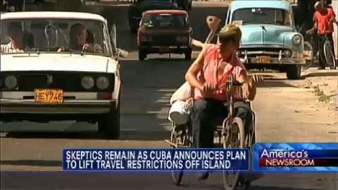 Cuba Plans to Lift Travel Restrictions Off Island
