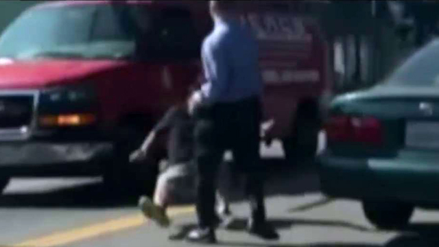 Man nearly run over in violent road rage incident
