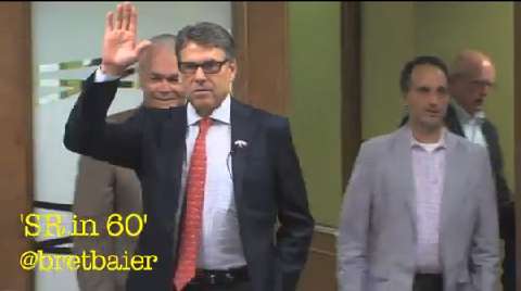 Governor Perry asks staffers to work as volunteers until fundraising picks up