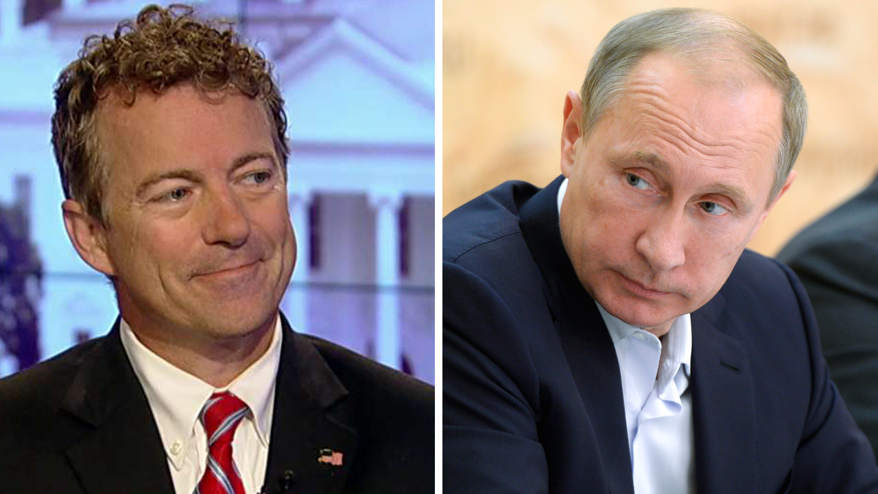 Sen. Paul: 'I'm all for engagement' with Putin