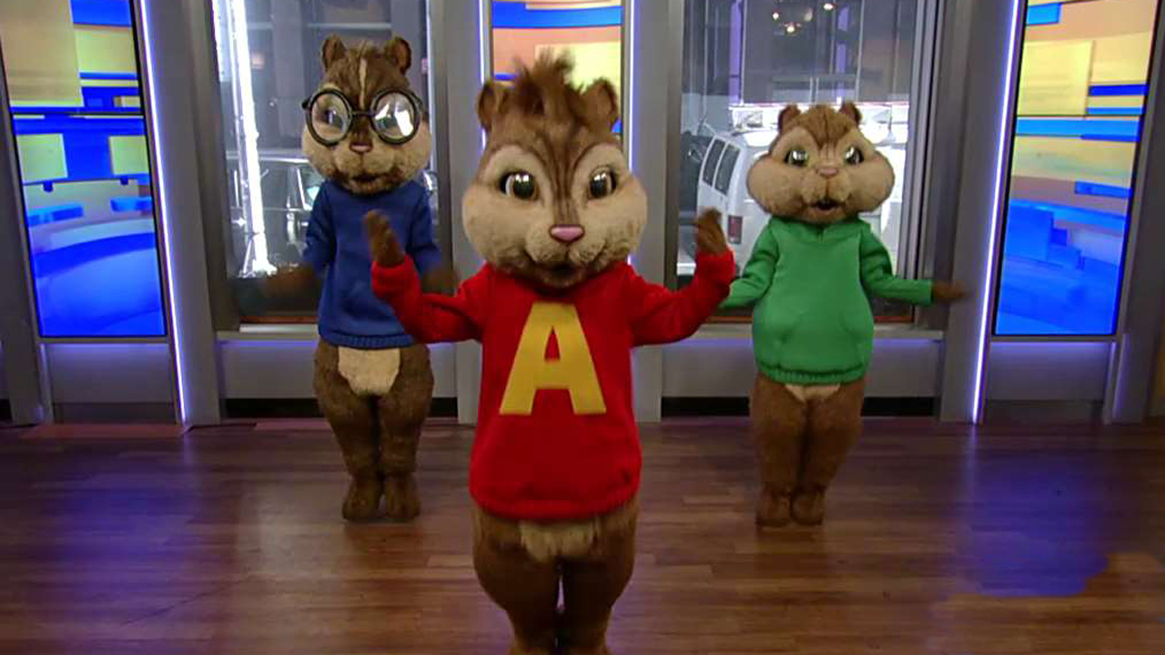 'Alvin and the Chipmunks' preview their live stage show