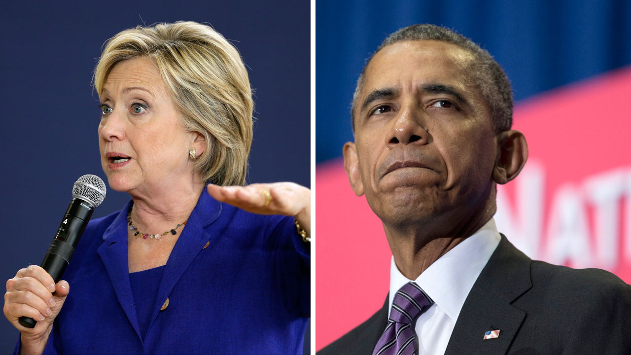 Hillary Clinton Distances Herself From President Obama Fox News Video 