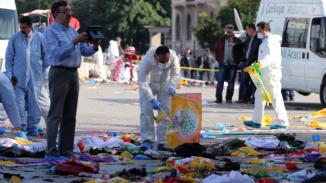 At least 80 people killed by bomb explosions in Turkey