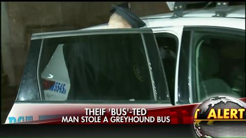 Man steals Greyhound out of Port Authority terminal