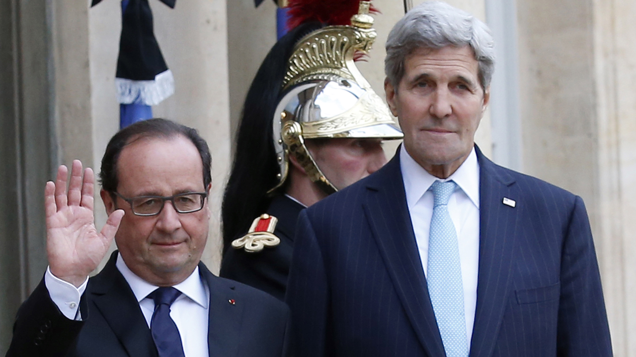 John Kerry visits France following Paris attacks