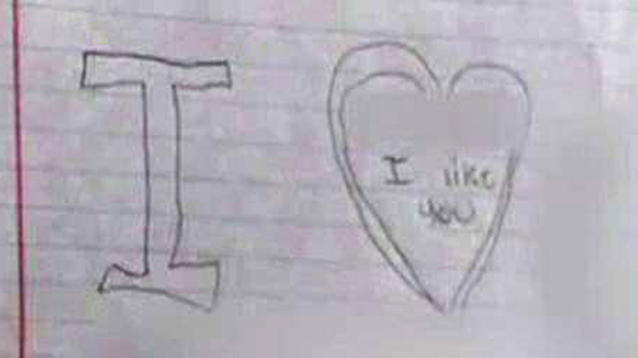 Boy facing sexual harassment charges over love notes