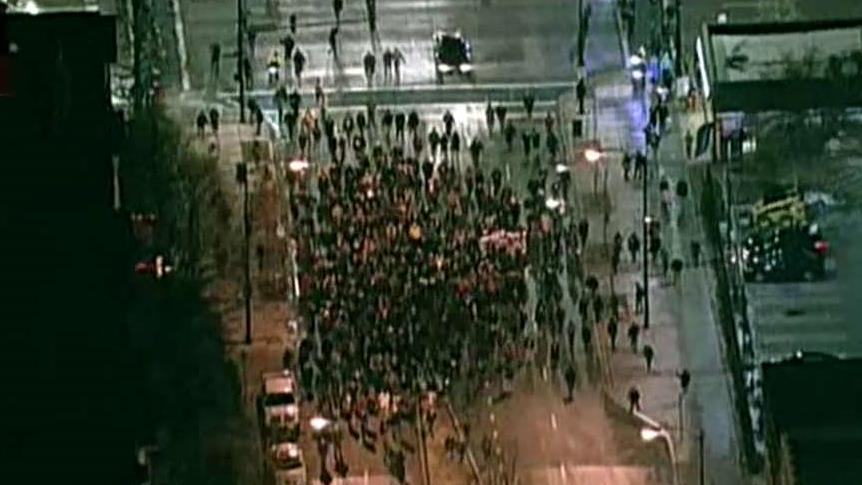 Protests growing on streets of Chicago