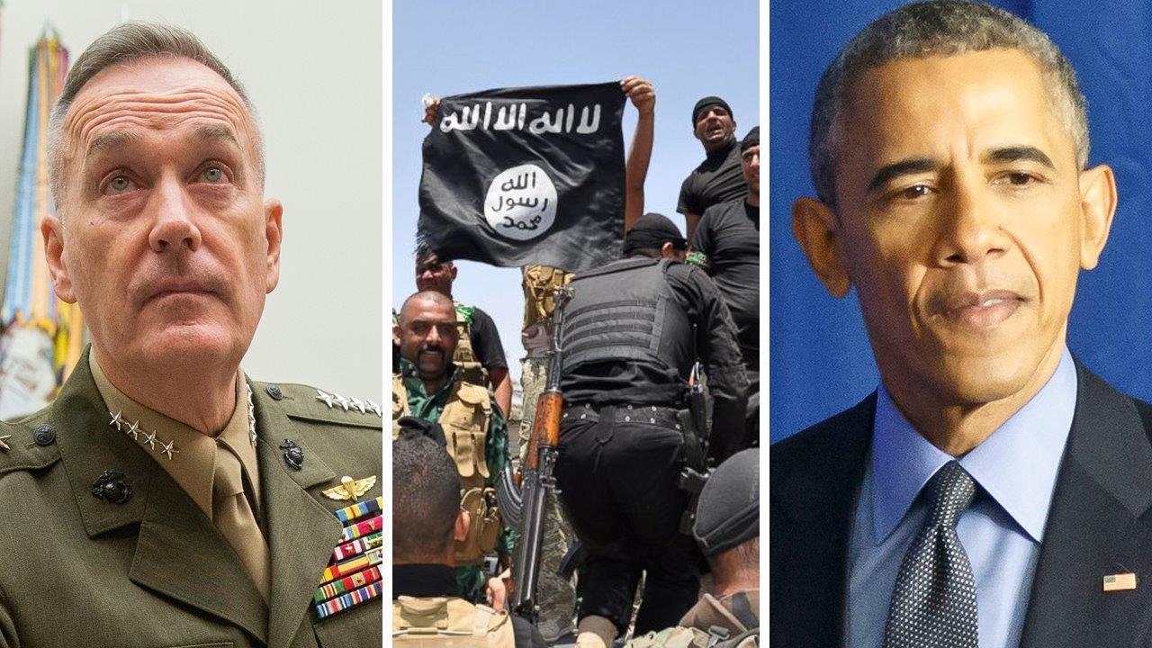 Joint Chiefs Chair contradicts Obama on ISIS situation