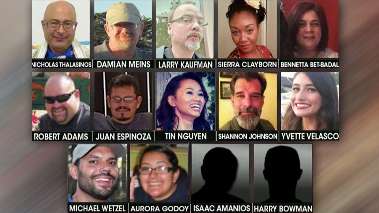 Medical examiner reveals names of those killed in California