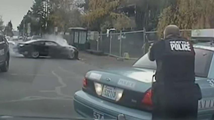 Cops open fire, kill carjack suspect after insane chase