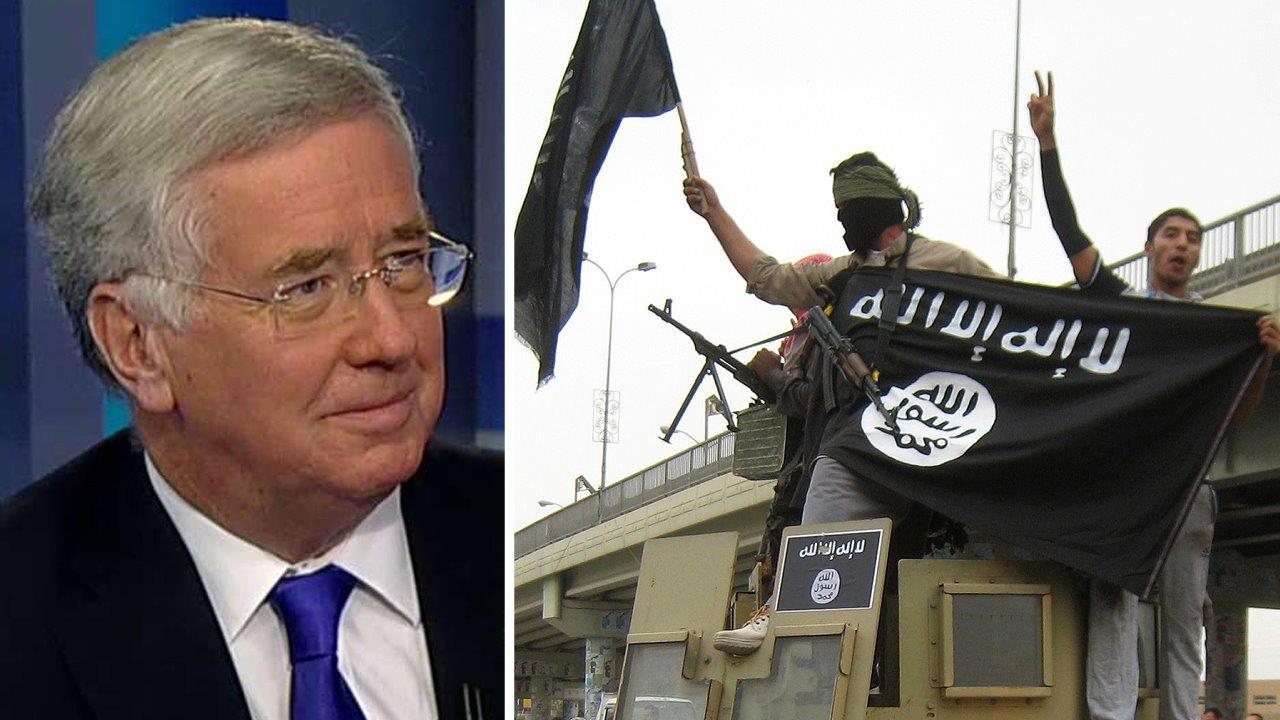 Defence sec: UK 'stepping up to the fight' against ISIS